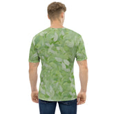 Man wearing Guitar Serenade Crew Neck T-Shirt at a music event